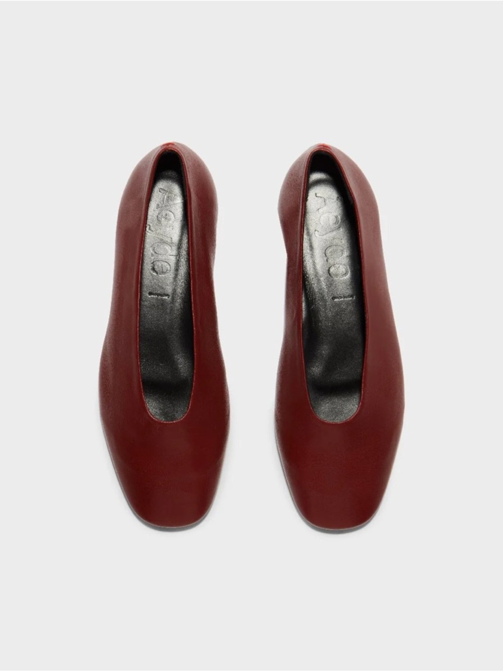 Aeyde Kirsten Ballet Flats - Red (36)